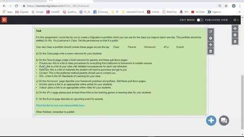 EDUC 240 Class Website