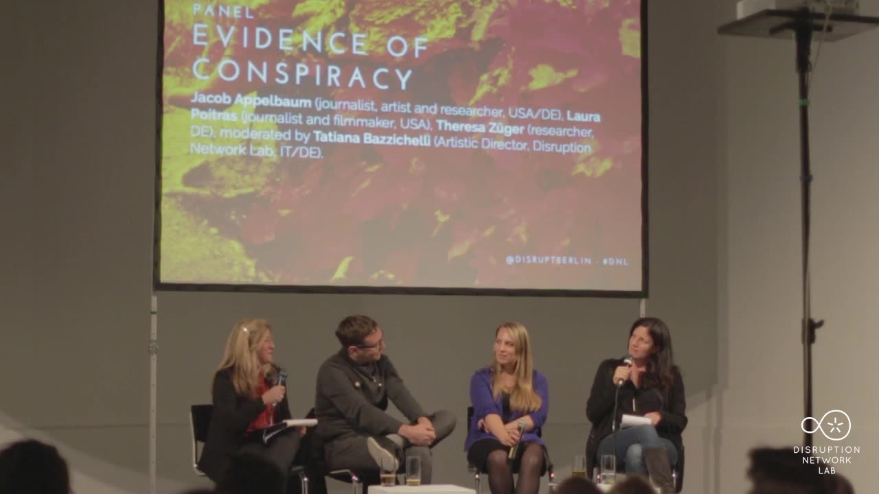 Evidence of Conspiracy · Laura Poitras, Jacob Appelbaum, Theresa Züger