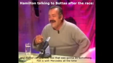 Mercedes Hamilton and Bottas talking after Silverstone 2021