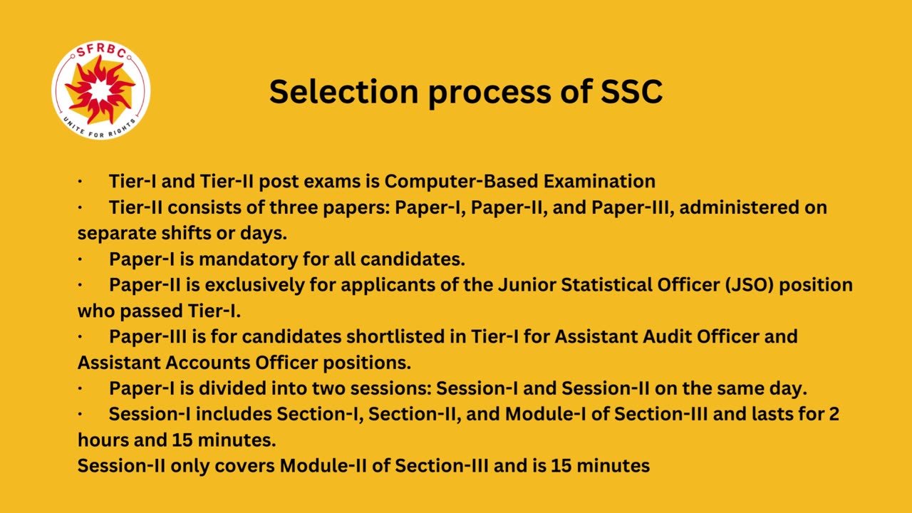 SSC: Stenographer Recruitment process Details