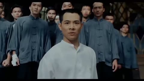 Jet li fighting congfu