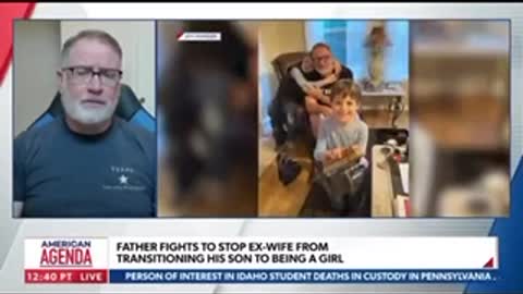 Father fighting for his son