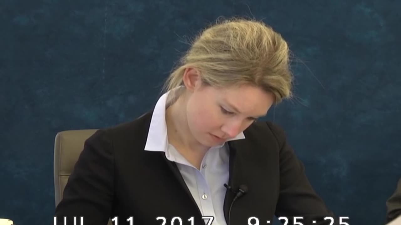 Elizabeth Holmes SEC Deposition JULY 11, 2017 1 OF 4 redacted