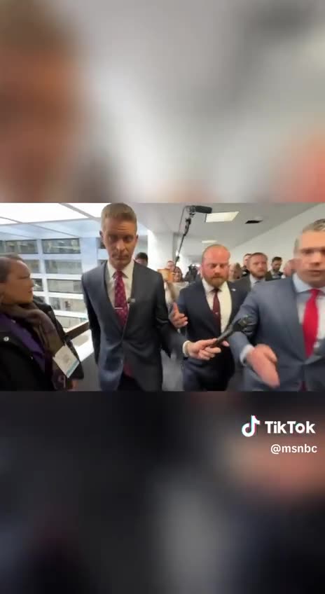 “As long as Trump supports me, I’ll be here..”-Pete Hegseth (Nominee For Sec Of Def)