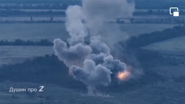 Intense bombardment by Russian forces