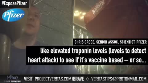 ⚫2433. CAUGHT ‼️ Pfizer Scientist | Hidden Camera | VERITAS