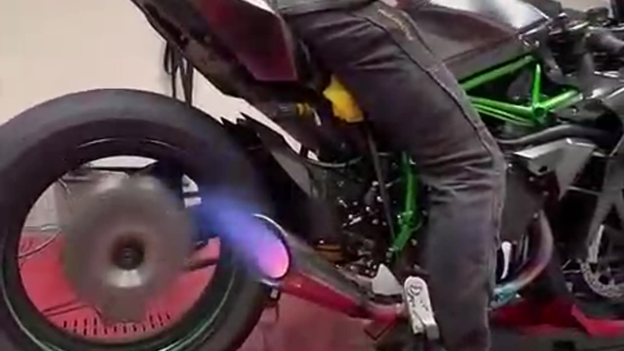 KAWASAKI H2R tuning 270+whp speed