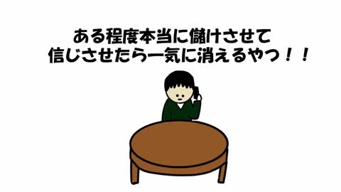 【アニメ】月利2000％の鬼怪しい投資話、本当だった。