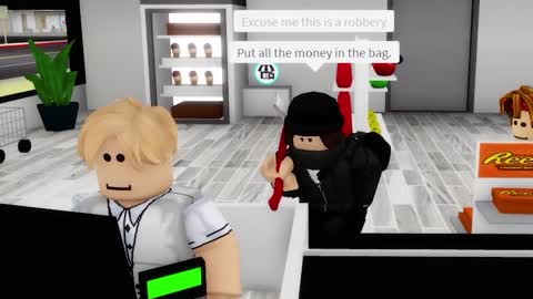 ROBLOX Brookhaven 🏡RP - FUNNY MOMENTS (ROBBER 1)