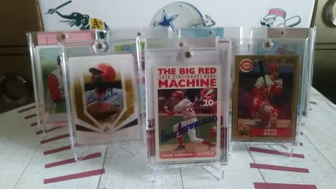 13) "Great 8" Complete In-Person Autographs of the Big Red Machine