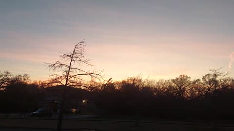 Dusk Corkscrew Moon Venus Jupiter