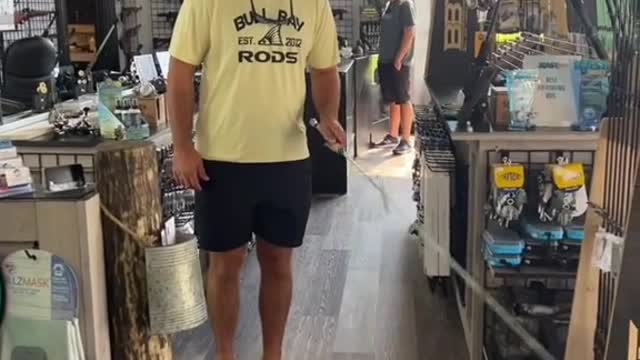 How most people check to see if a rod is "good"