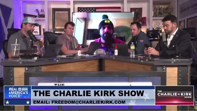 Charlie Kirk With Cash Patel