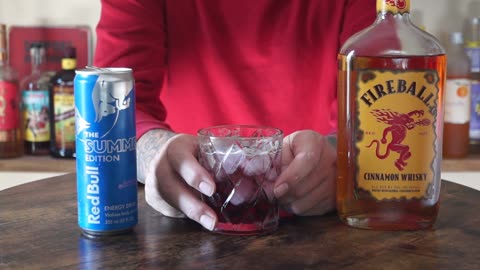 Fireball & Juneberry Red Bull