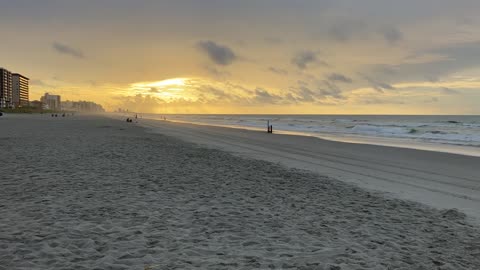 Beach. Relaxing. Wind. Ocean. Sunrise.