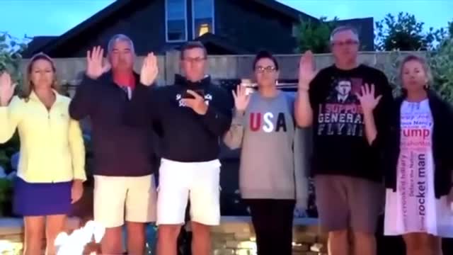 Flynn Family Take Constitutional Oath - July 04, 2020 - Surprise Ending?