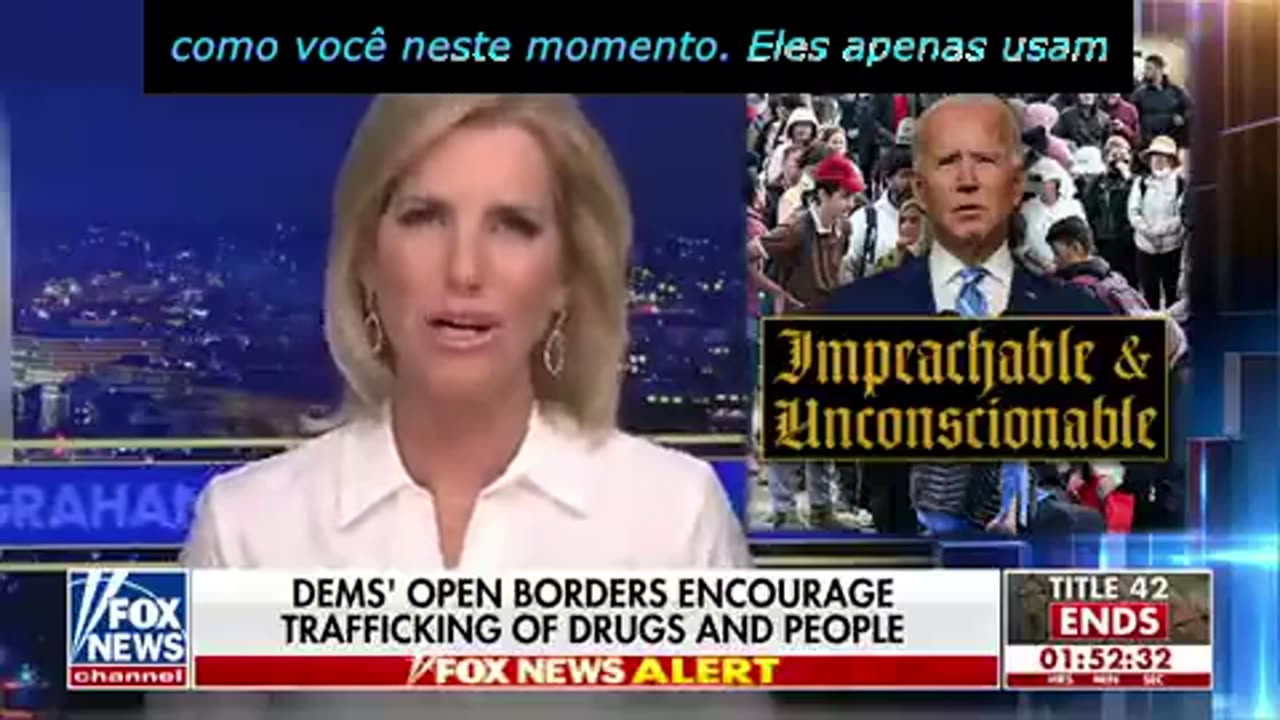 As cenas que você está vendo na fronteira são exatamente o que Biden e os democratas desejam.