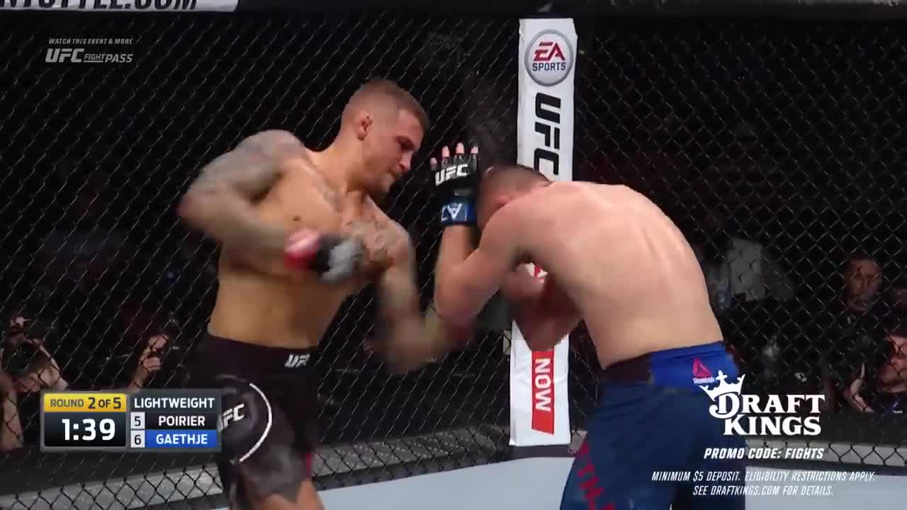 Dustin Poirier VS Justin Gaethje Highlights | UFC 281 FREE FIGHT