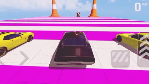 mega ramp stunt car games || super gameplay