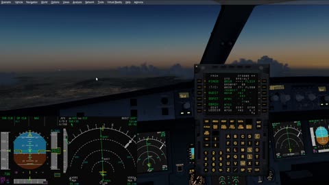 Gibraltar LXGB - Girona–Costa Brava LEGE flightdeck prep taxi take off A320 Condor IVAO P3D