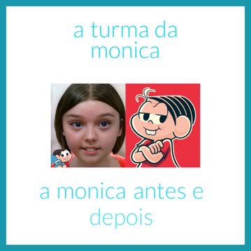 A MONICA antes e depois #shorts