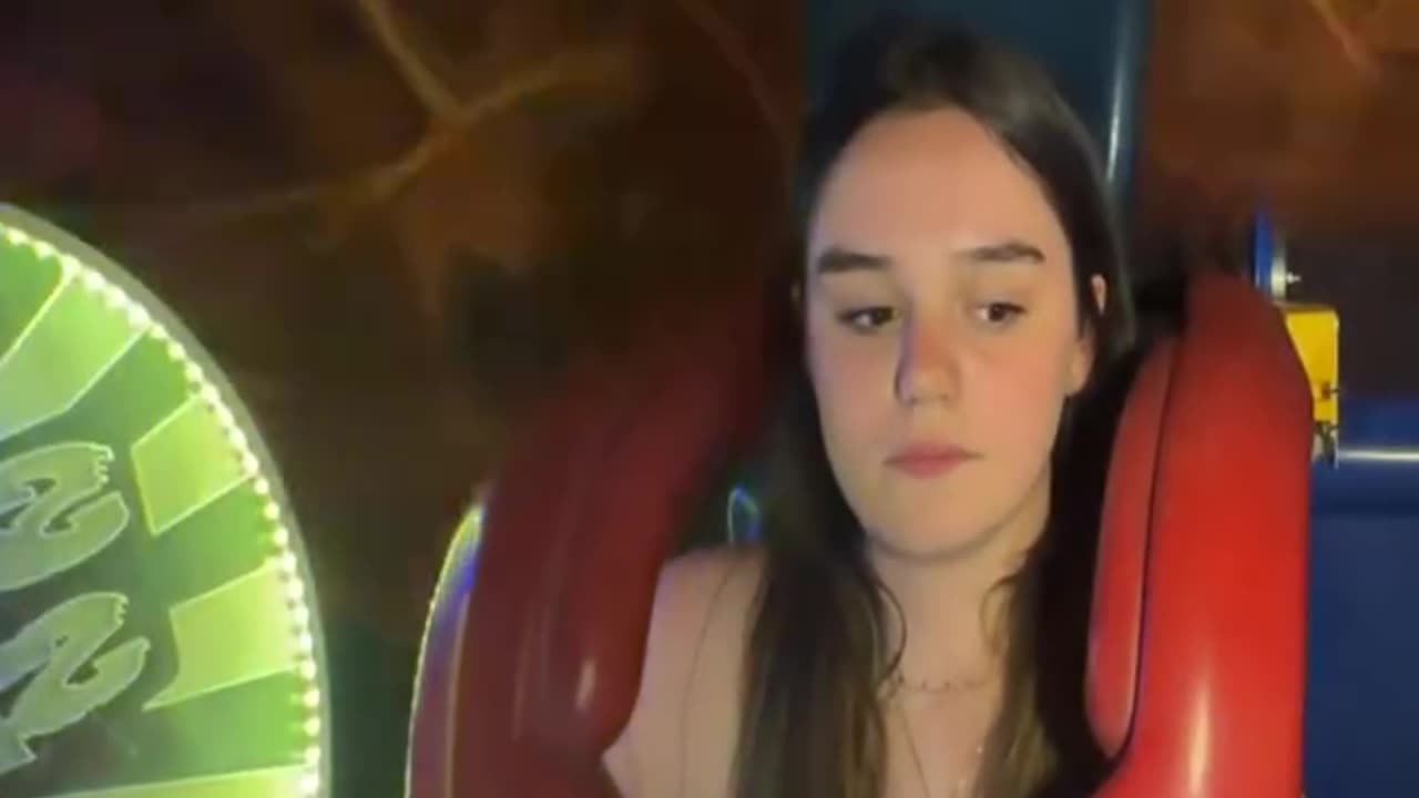 # sling shot viral Video # Cute lady sling shot ride # plz watch