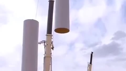 DIESER FILM ZEIGT VOM FUNDAMENT BIS ZUR FERTIGEN ANLAGE DEN AUFBAU EINER WINDKRAFTANLAGE