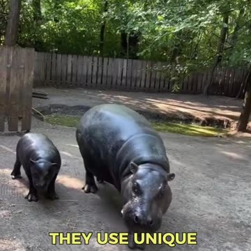 How This Pygmy Hippo Calf So Cute You'll Wish You Could Touch Him! #shorts #shortsfeed #hippo