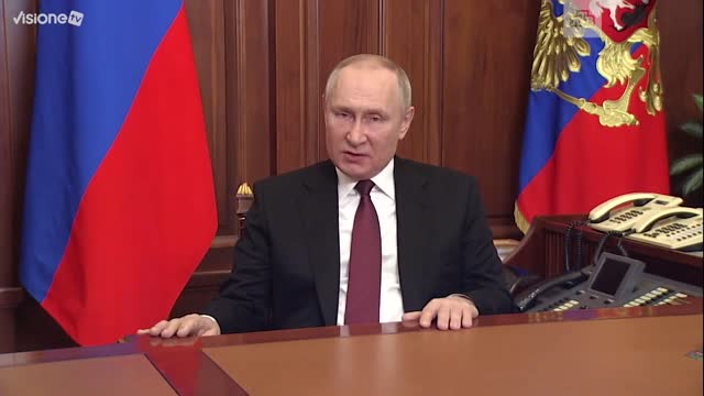 VLADMIR PUTIN: “LA CONTINUA ESPANSIONE VERSO EST DELLA NATO MINACCIA L'ESISTENZA STESSA DELLA RUSSIA”.