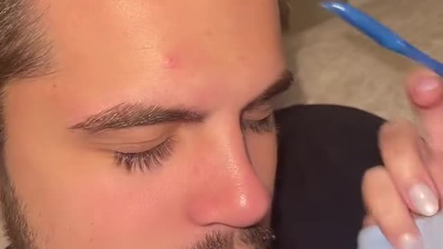 eyebrow prank