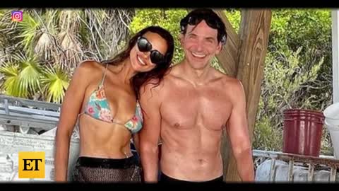 Shirtless Bradley Cooper Reunites With Ex Irina Shayk