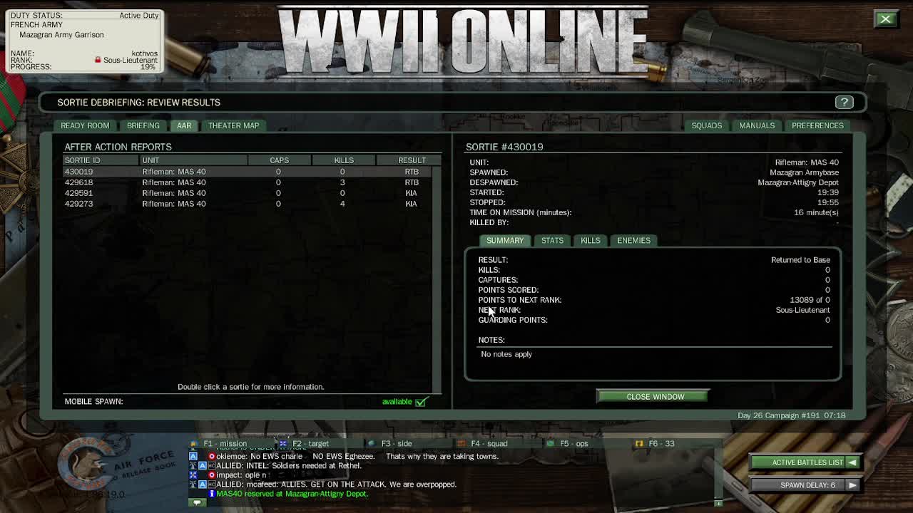 ww2 Online Mazagran Operation Fury V
