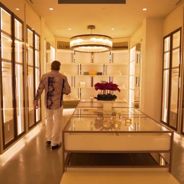 Closet in The Most Expensive House in the World! #shorts #shorts