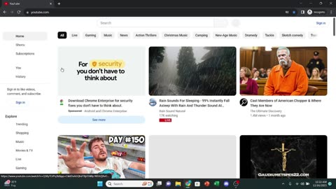 How to search up Youtube on Incognito Browser!