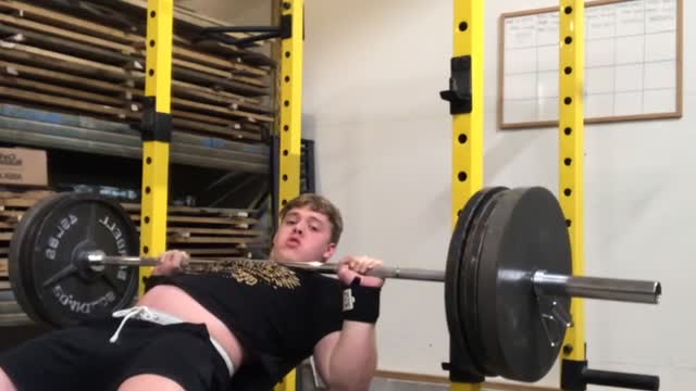 315lb Incline Bench Press Fail