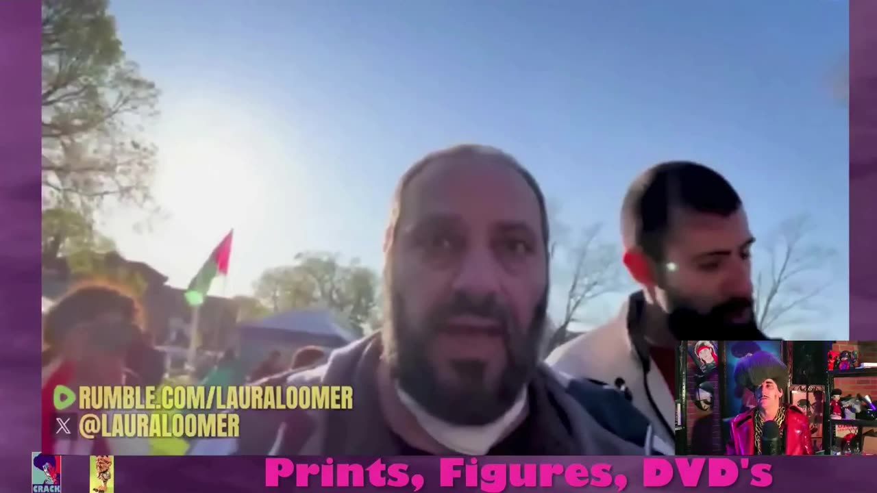 Jewish Reporter and Muslim Protestor Exchange Heinous Accusations