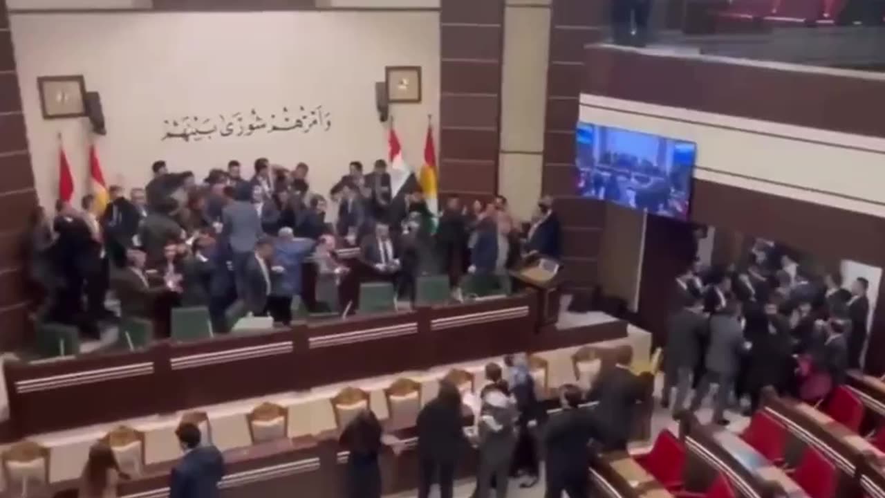 Fight breaks out in Iraqi Senate over policy dispute