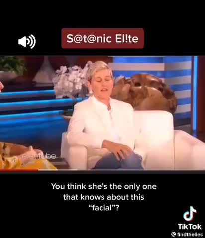 Finally Ellen DeGeneres speaking the truth Sandra Bullock what do you have on your face?