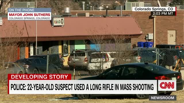 Colorado Springs mayor says heroic individuals subdued shooter with his gun