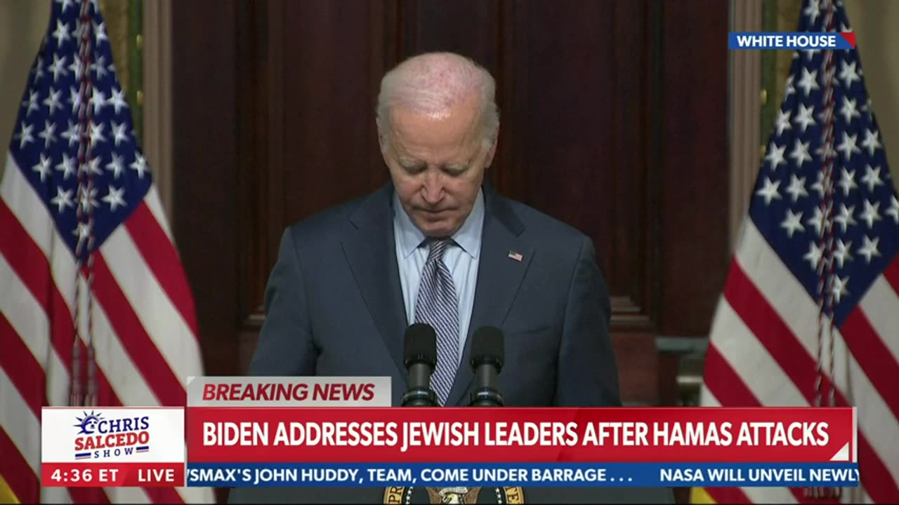 Newsmax - Biden: The attack on Israel is 'the deadliest day since the Holocaust'