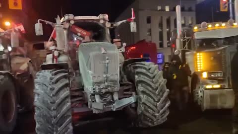 Farmers join the truckers!
