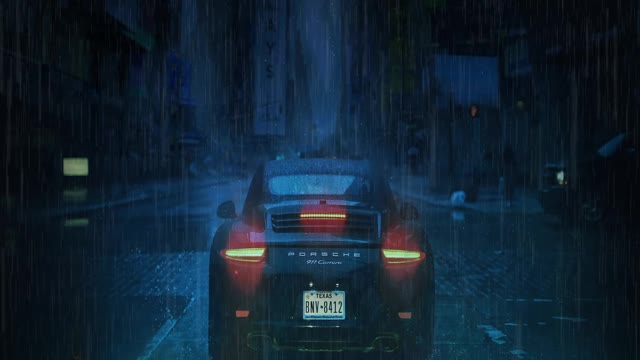 Rain Sounds inside a car for Sleeping - Sound of Rain - Sleep - Relax