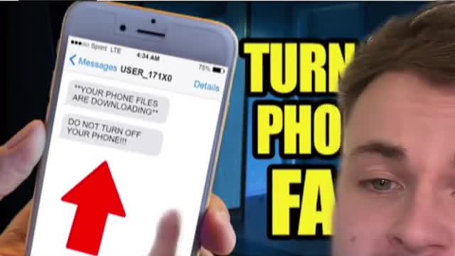 If you get this message,TURN YOU PHONE OFFFAST!...