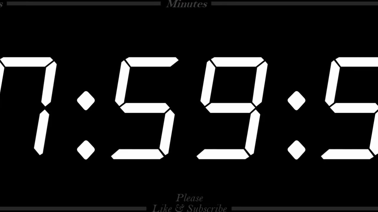 12 Hours Count Down Timer 12 Hours