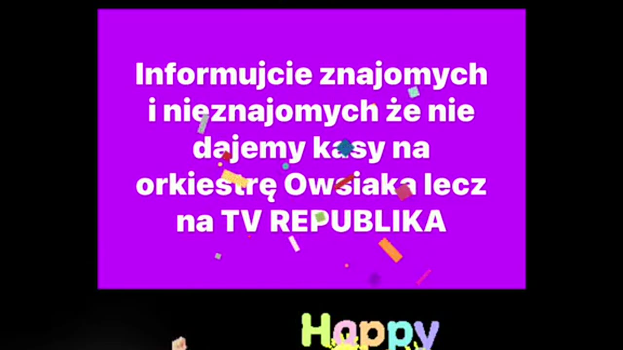 Nie dajemy kasy na orkiestrę Owsiaka lecz na Caritas lub TV Republika