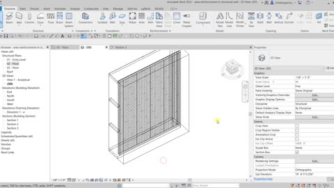 REVIT STRUCTURE 2022 LESSON 26 - HOW TO ADD AREA REINFORCEMENT