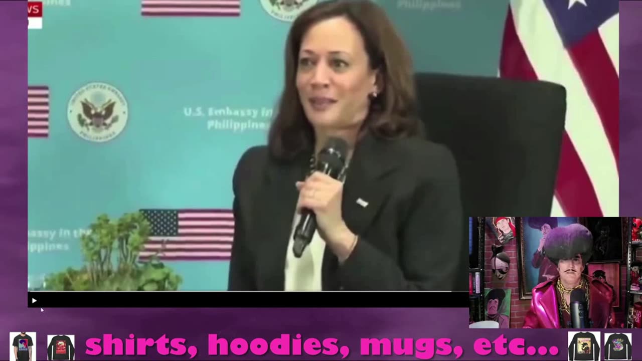 Was Kamala Drunk When She Said Never Let Them Take Your Joy From You?