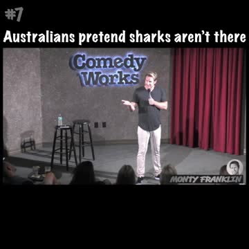 Stand Up Comedy - Sharks in Australia