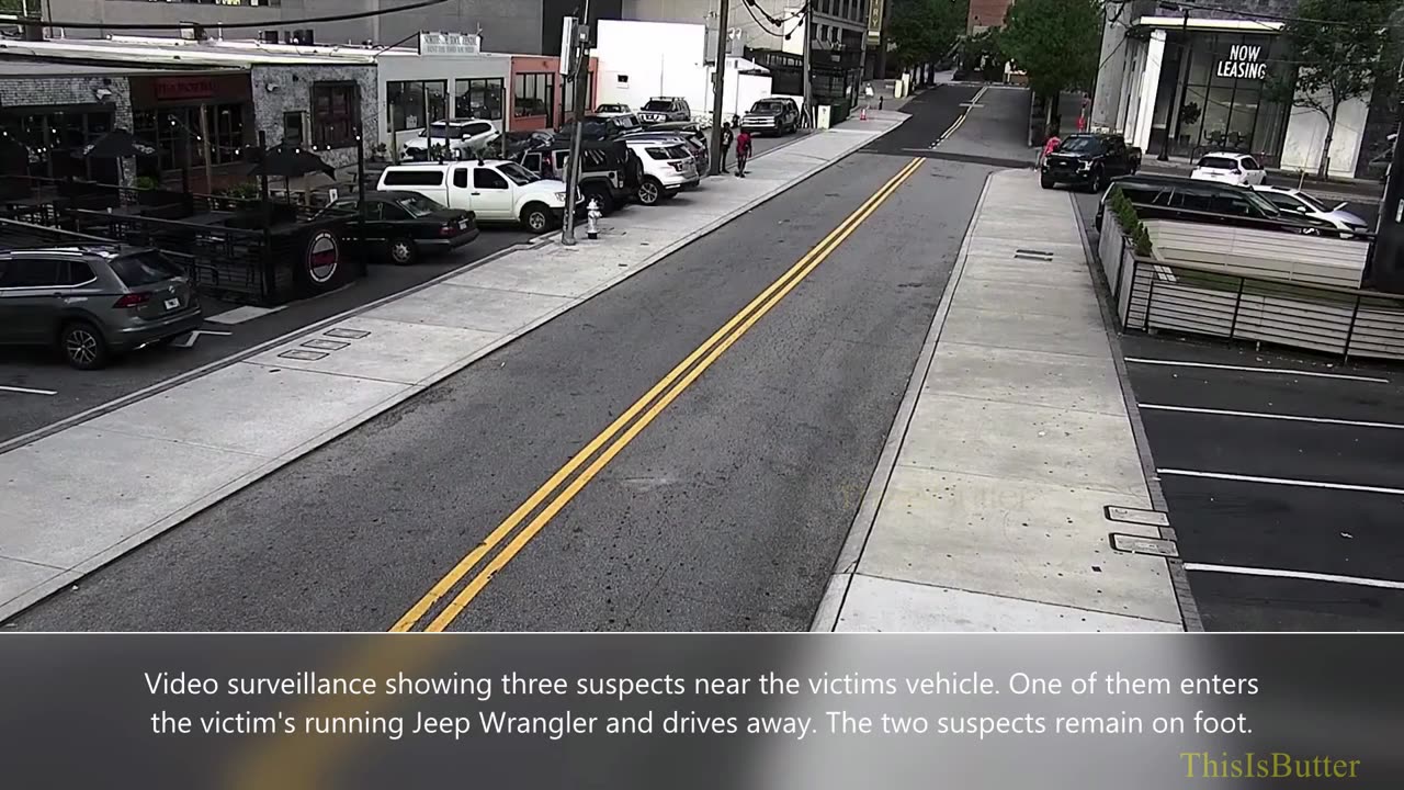 Atlanta officers arrest two when they stole a Jeep Wrangler that was running outside a business