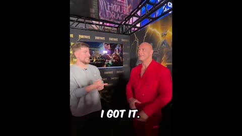 8. "From Zero to Hero: How The Rock and Mr Beast Are Changing Lives with a $100K Challenge"